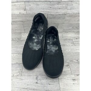 Skechers On-The-Go Ballet Flats Black Air Cooled Goga Mat‎ Comfort Shoes Sz 7.5